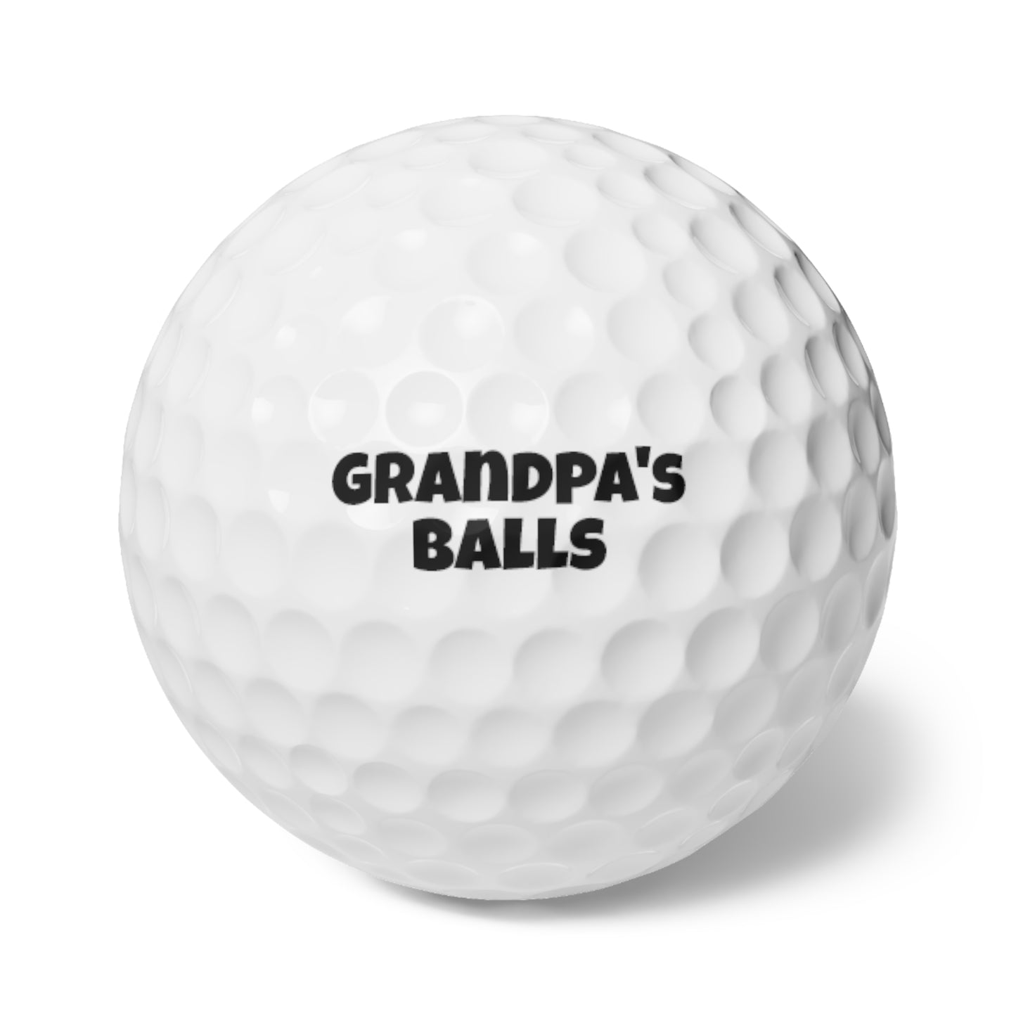 Grandpa's Balls - Golf Balls, 6pcs